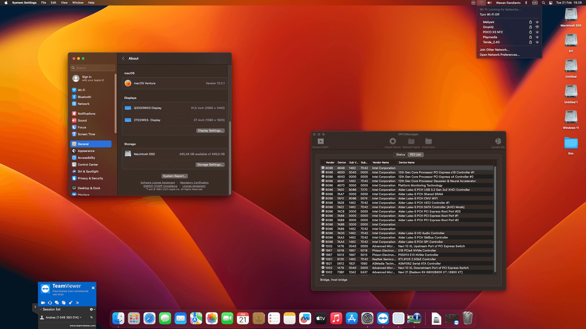 MSI MAG B660M Mortar Wifi DDR4 + Intel Core i5 12600K + Sapphire RX 6800   OpenCore 2