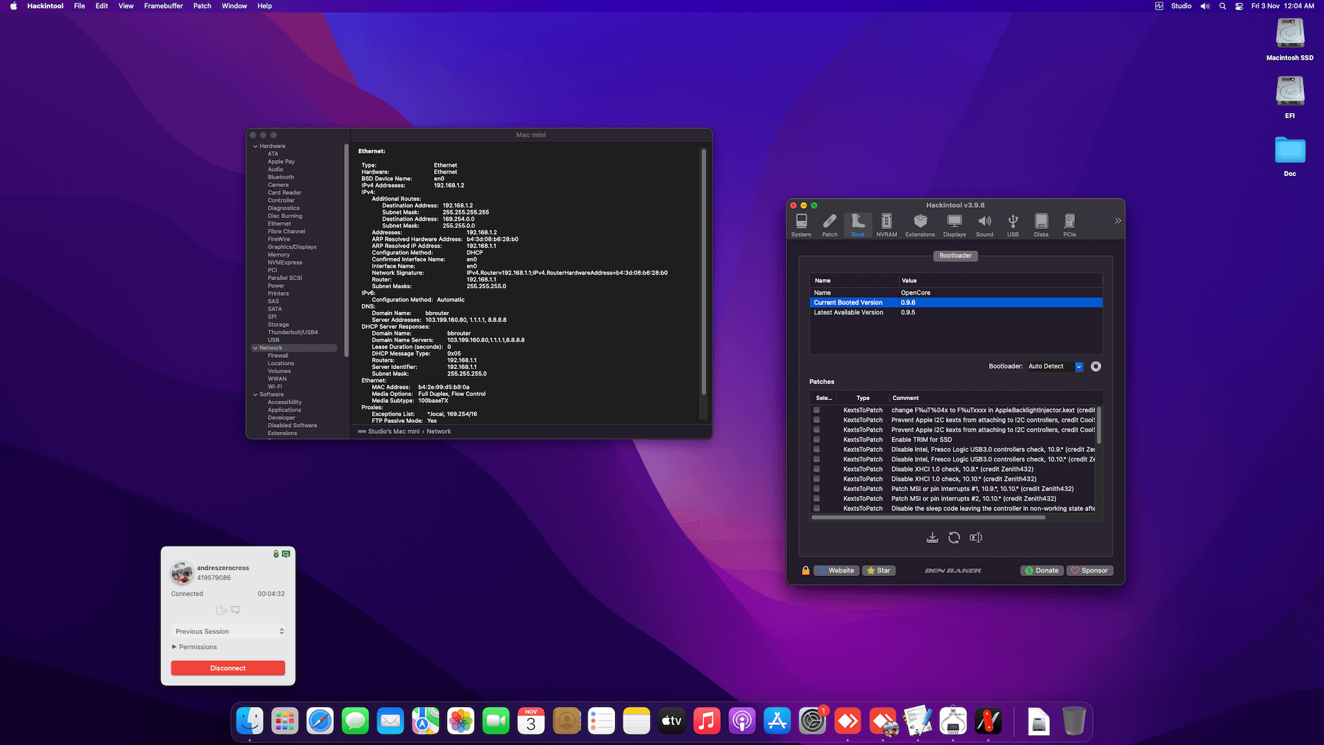 Gigabyte Z390 Aorus Elite + Intel Core i5 9600K   OpenCore 1