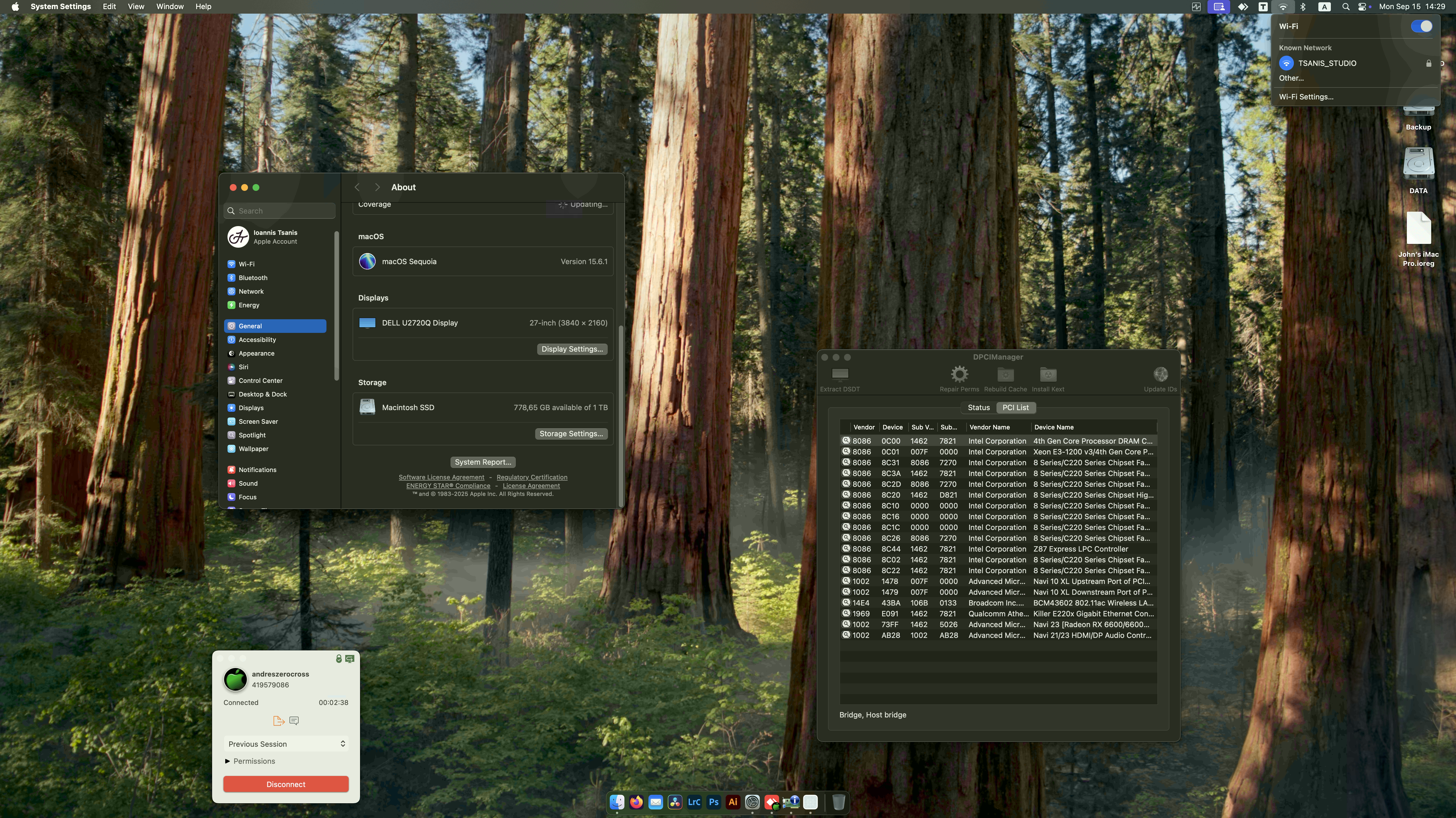 MSI Z87 G45 Gaming + Intel Core i7 4770K + MSI RX 6650 XT 2nd   OpenCore 1