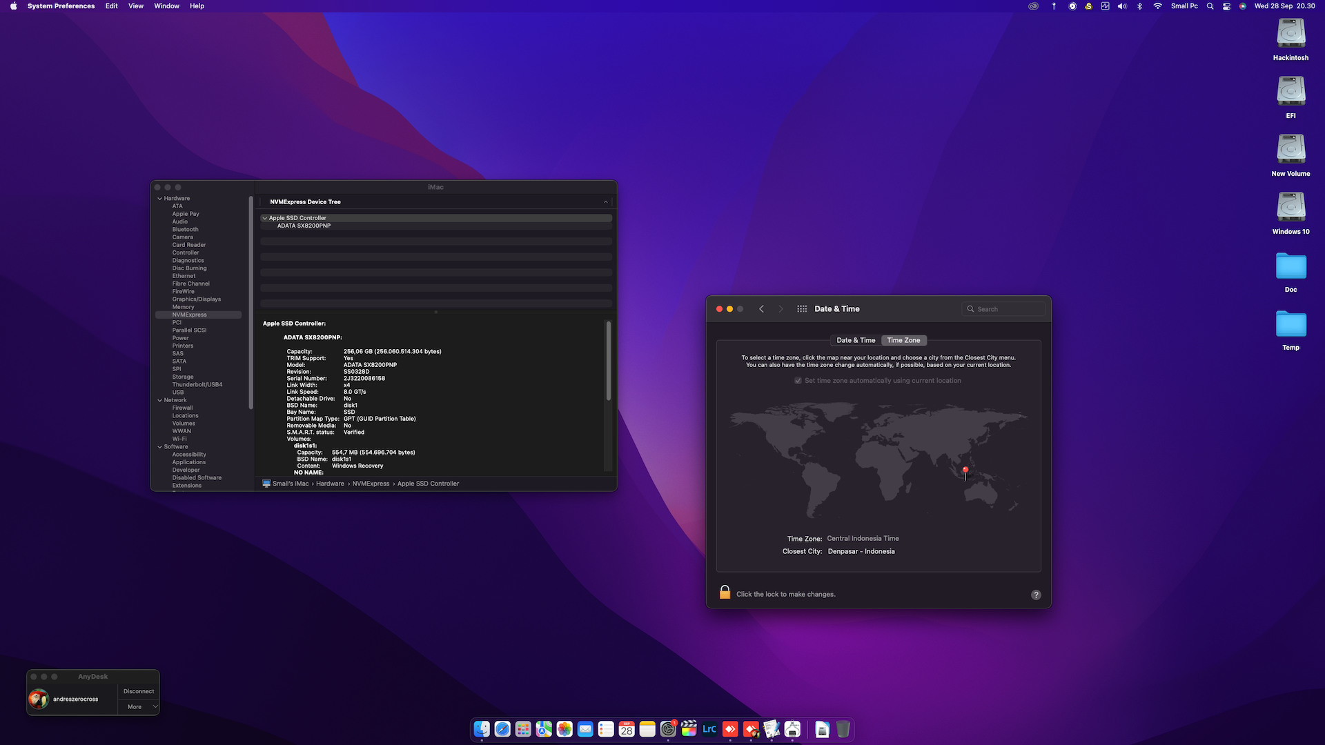 Gigabyte B360N Wifi + Intel Core i5 8400 + Sapphire RX Vega 56   OpenCore 6