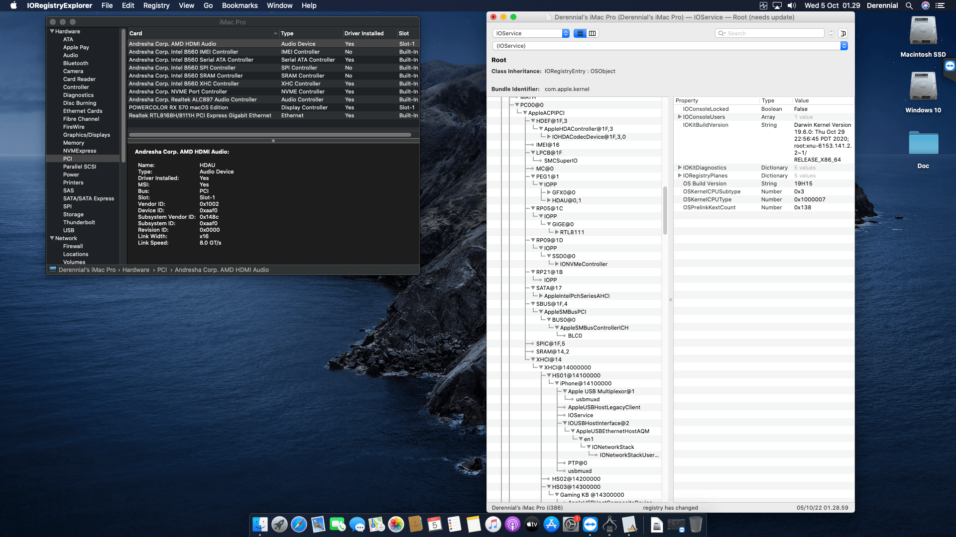 Gigabyte B560M DS3H V2 + Intel Core i5 10400F + PowerColor RX 570   OpenCore 9