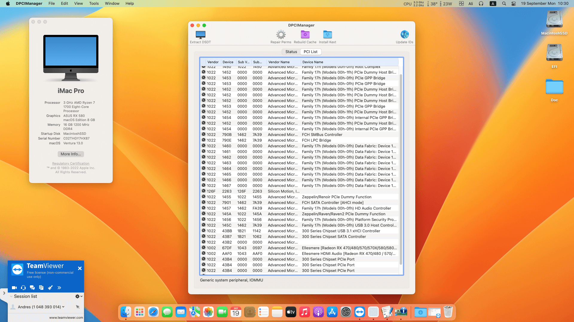 MSI B350M Gaming Pro + AMD Ryzen 7 1700 + Asus RX 580   OpenCore 2