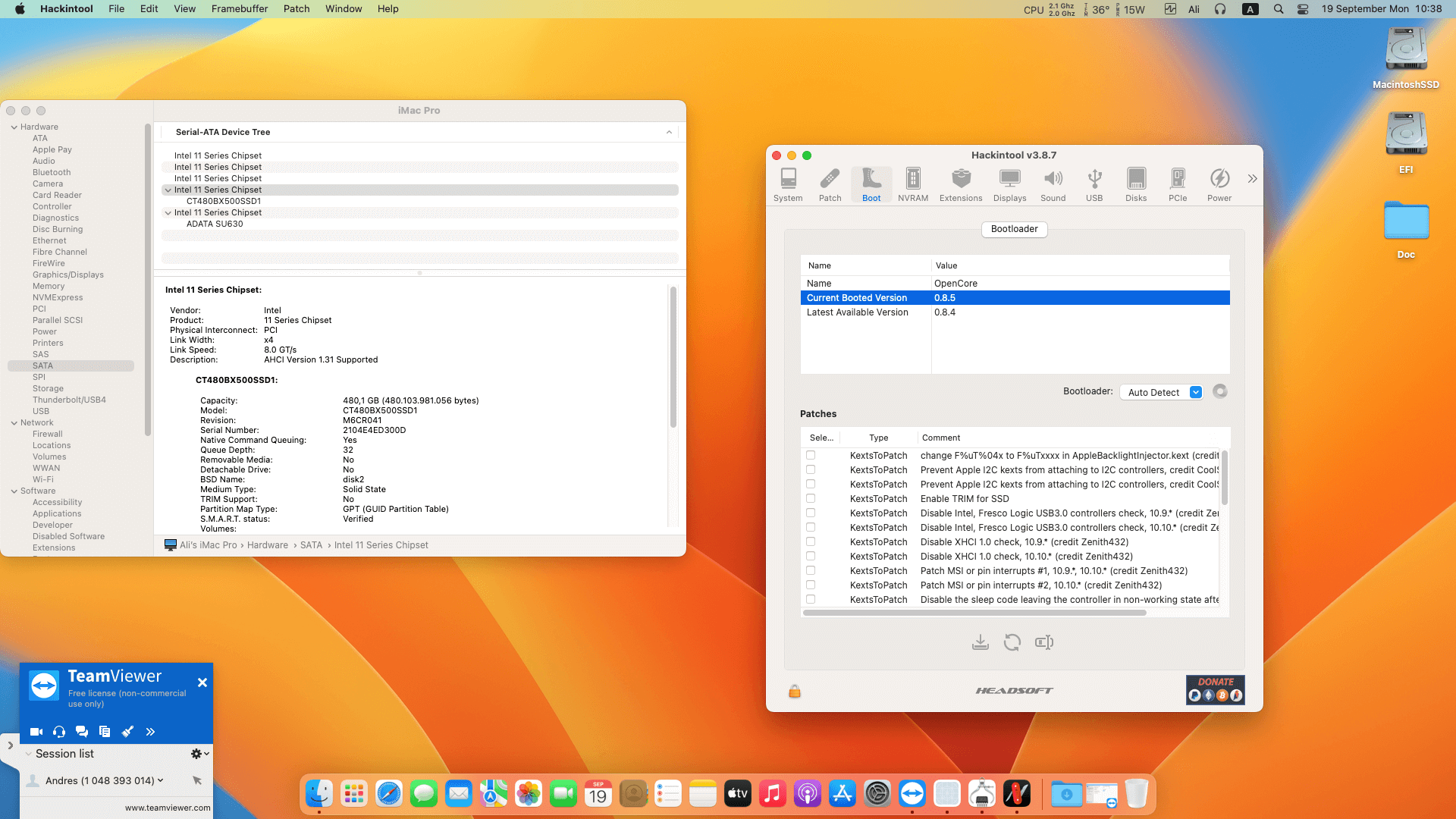MSI B350M Gaming Pro + AMD Ryzen 7 1700 + Asus RX 580   OpenCore 8