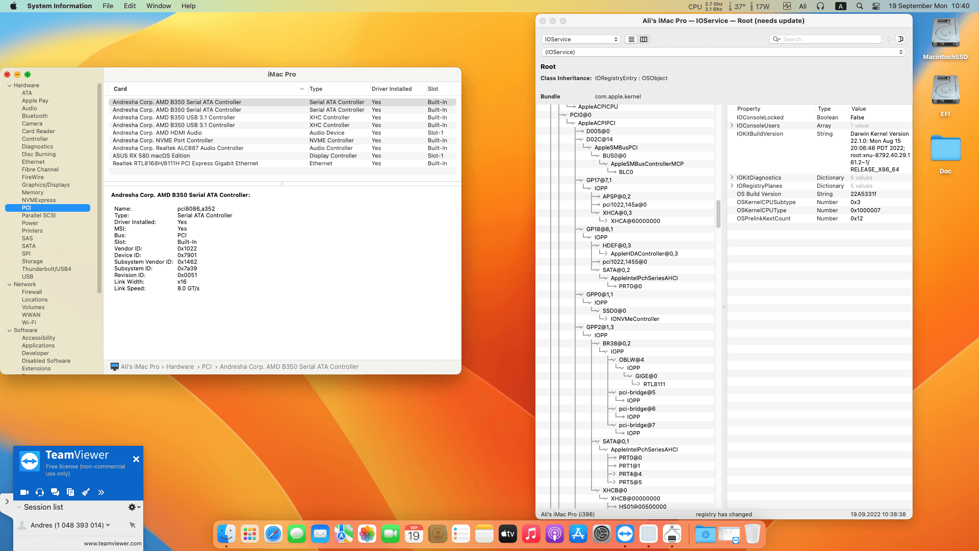 MSI B350M Gaming Pro + AMD Ryzen 7 1700 + Asus RX 580   OpenCore 9