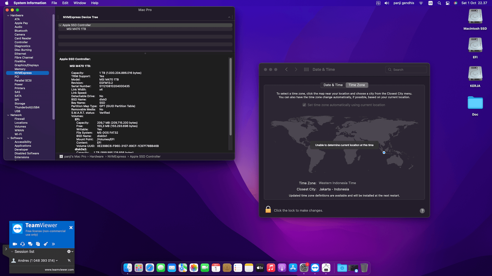MSI MEG Z590i Unify + Intel Core i9 11900K + PowerColor RX 6800 XT OpenCore 6