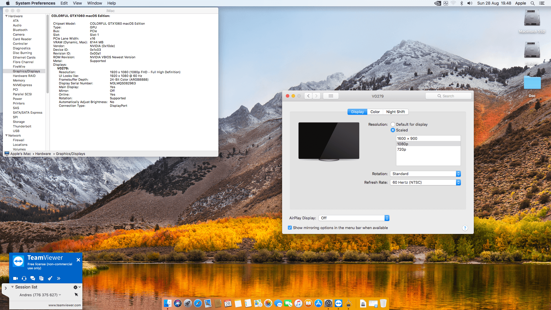 Asrock Z77 Extreme 4 + Intel Core i5 3570K + Colorful GTX 1060   OpenCore 6