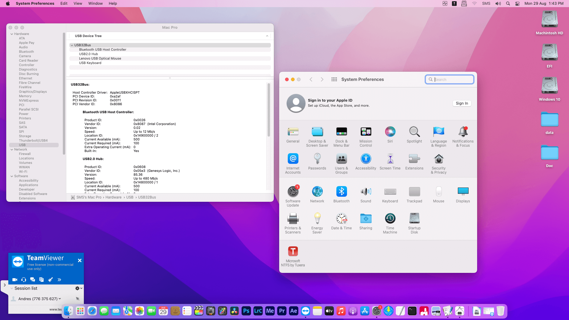 Gigabyte Z590 Aorus Elite AX + Intel Core i7 11700K + MSI RX 6600   OpenCore 3