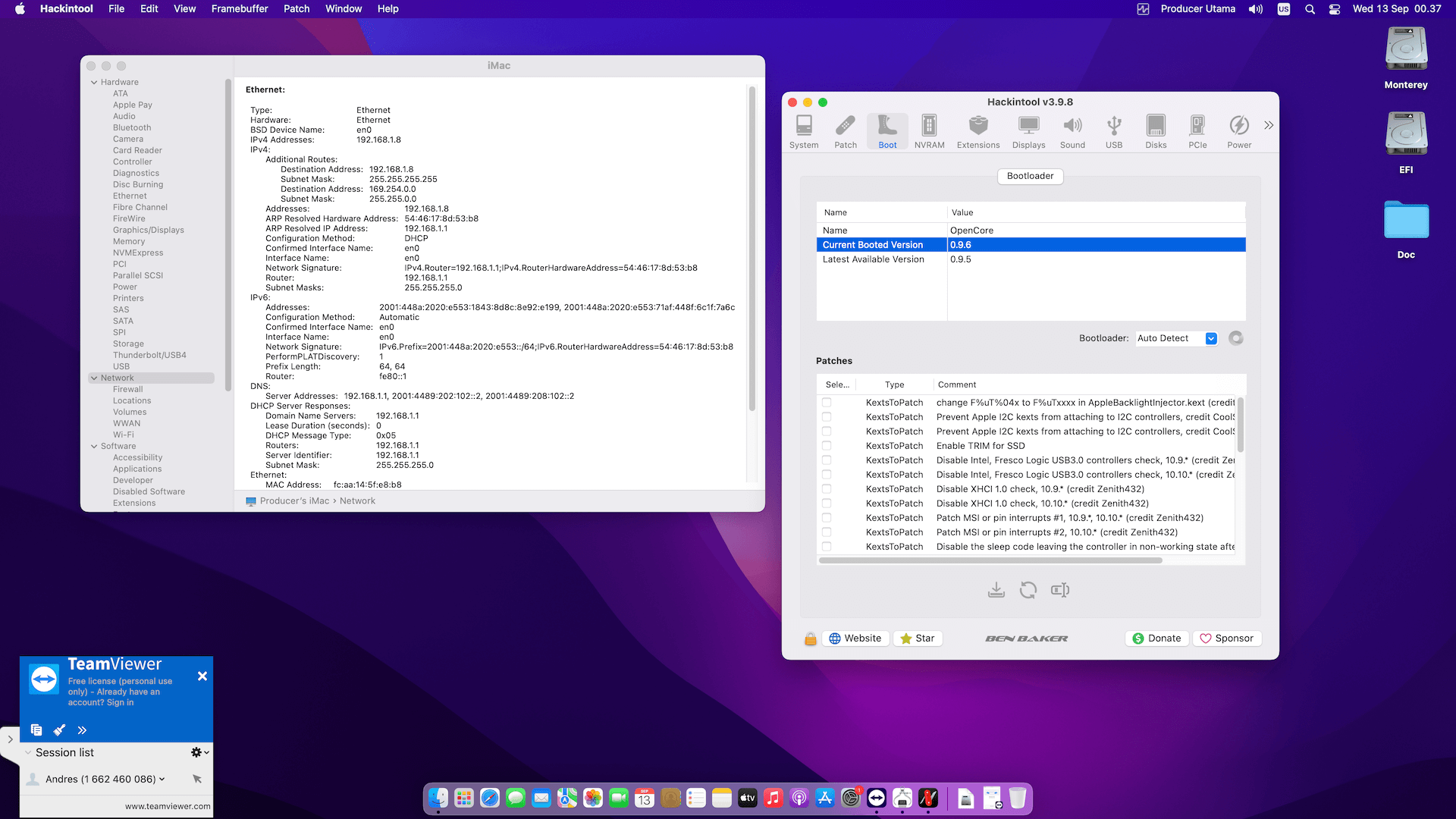 Gigabyte GA Z97 HD3 + Intel Core i7 4790 + Sapphire Pulse RX 550   OpenCore 1