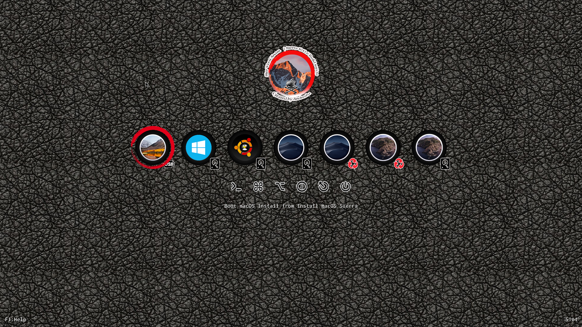 Installer MacOS Sierra 10.12.6 Build 16G29 + Clover Bootloader